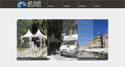 Desktop Screenshot of adsudreception.com